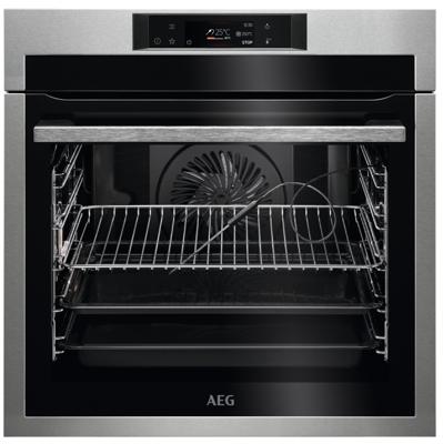 AEG BPE742080M Inbouw oven Zilver