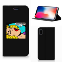 Apple iPhone X | Xs Hippe Standcase Popart Oh Yes