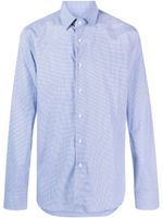 Canali chemise à fines rayures - Bleu