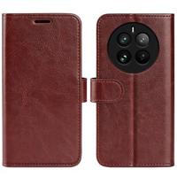 Realme 12 Pro/12 Pro+ Wallet Case met Magnetische Sluiting - Bruin - thumbnail