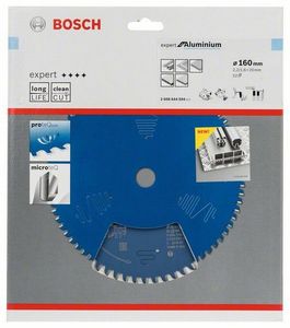 Bosch Accessories Expert for Aluminium 2608644094 Cirkelzaagblad 160 x 20 x 1.6 mm Aantal tanden: 52 1 stuk(s)