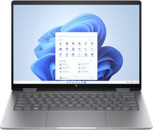 HP ENVY x360 14-fa0025nd AMD Ryzen™ 7 8840HS Hybride (2-in-1) 35,6 cm (14") Touchscreen 2.8K 16 GB LPDDR5-SDRAM 1 TB SSD Wi-Fi 6E (802.11ax) Windows 11 Home Grijs