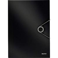 Leitz Solide hoekspanmap, PP, voor ca. 150 vellen, A4, zwart, 45631095