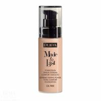Pupa PUPA MILANO MADE TO LAST FOUNDATION 020 LIGHT BEIGE - 30 ML