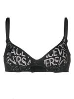 Versace soutien-gorge Versace Allover en mesh - Noir - thumbnail