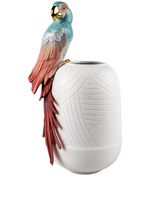 Lladró vase Macaw en porcelaine (56 cm) - Blanc