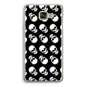 Musketon Skulls: Samsung Galaxy A5 (2016) Transparant Hoesje