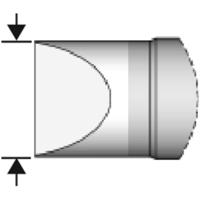 JBC Tools C470006 Soldeerpunt Beitelvorm, Recht Grootte soldeerpunt 2.5 mm Lengte soldeerpunt: 10 mm Inhoud: 1 stuk(s)