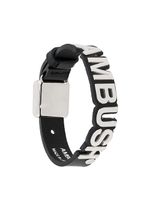 AMBUSH bracelet à logo - Noir