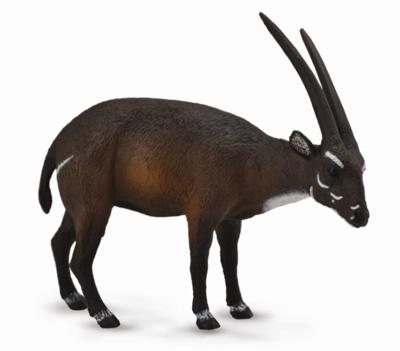 Collecta wilde dieren: saola 8,5 cm donkerbruin Collecta wilde dieren: saola 8,5 cm donkerbruin