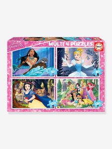 Set met 4 puzzels van 50 tot 150 stukjes Disney® Prinsessen EDUCA roze