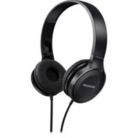 Panasonic RP-HF100ME On Ear koptelefoon Kabel Zwart Vouwbaar, Headset - thumbnail