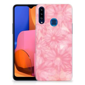 Samsung Galaxy A20s TPU Case Spring Flowers