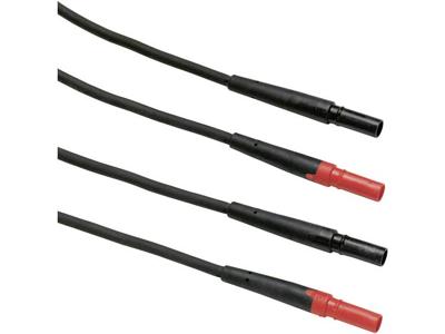 Fluke TL27 Veiligheidsmeetsnoerenset Stekker 4 mm Stekker 4 mm 1.50 m Rood, Zwart 1 stuk(s)