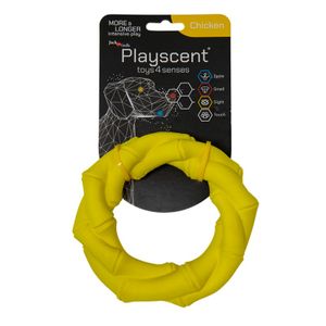 Hondenspeelgoed rubber ring 14 cm Kip