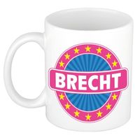 Brecht naam koffie mok / beker 300 ml - thumbnail