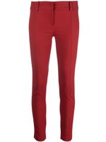 Patrizia Pepe pantalon court à coupe droite - Rouge