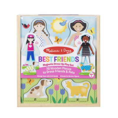 Melissa & Doug - Best Friends Magnetic Dress-Up Play Set (19314)