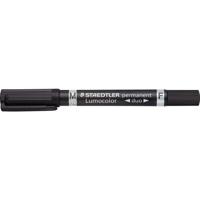 Staedtler Lumocolor 348 B-9 Permanent marker Zwart Watervast: Ja