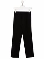 Off-White Kids pantalon de jogging à bande logo - Noir