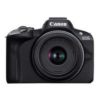 Canon EOS R50 systeemcamera Zwart + RF-S 18-45 IS STM