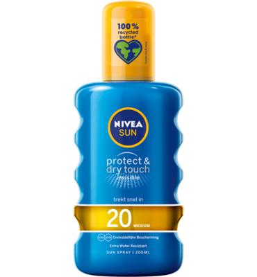 Nivea Nivea Sun Protect & Dry Touch Spray Spf20 (200ml)
