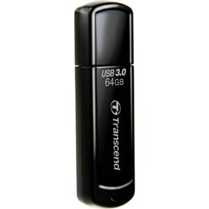 Transcend JetFlash® 700 USB-stick 64 GB Zwart TS64GJF700 USB 3.2 Gen 1 (USB 3.0)