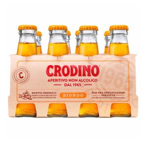 Crodino - Aperitivo Non Alcolico Biondo - 8x 98ml