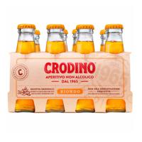 Crodino - Aperitivo Non Alcolico Biondo - 8x 98ml - thumbnail