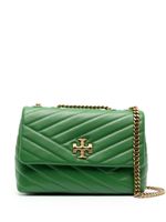 Tory Burch sac porté épaule Kira à motif chevrons - Vert - thumbnail