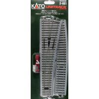 H0 Kato Unitrack 2-861 Wissel, Rechts 492 mm 1 stuk(s) - thumbnail