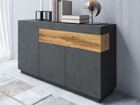 Dressoir SILAC 3 deuren 1 lade matera/wotan eik