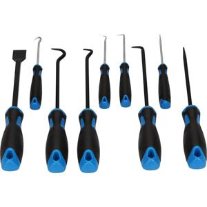 Brilliant Tools BT542010 Set schraperhaken, 9-delig