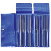 Dick 21001430 Naaldvijlset kap 3, 12-delig in plastic tas Lengte 140 mm 1 set(s) - thumbnail