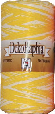 Haza Original raffia decoratielint geel 200 meter Haza Original raffia decoratielint geel 200 meter