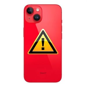 iPhone 14 Batterij Cover Reparatie - incl. frame - Rood