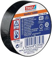 Tesa Isolatietape, zwart, (L x B) 10 m x 15 mm, 53988-00000-00 1 rol