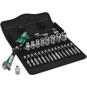 Wera 8100 SA Zyklop Speed 05004016001 Dopsleutelset Metrisch 1/4 (6.3 mm) 28-delig