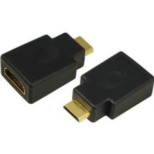 LogiLink AH0009 kabeladapter/verloopstukje HDMi to HDMI mini