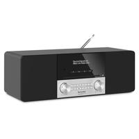 TechniSat DIGITRADIO 3 ASA - Stereo DAB+ compact systeem met automatische Safety Alert (FM, cd-speler met Resume, Bluetooth, USB, AUX-in, hoofdtelefoonaansluiting, OLED-display, radiowekker, 20 W RMS