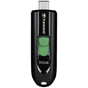 Transcend JetFlash 790 C USB flash drive 512 GB USB Type-C 3.2 Gen 1 (3.1 Gen 1) Zwart, Groen