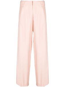 Forte Forte pantalon droit à ornements - Rose