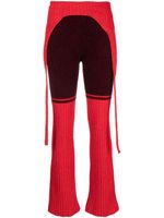 Ottolinger pantalon à design colour block - Rouge - thumbnail