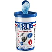 SCRUBS in a Bucket - 30 stuks handreinigingsdoekjes - Handreiniger met NSF-goedkeuring - de perfecte handreiniging - Overal inzetbaar en ideaal voor onderweg