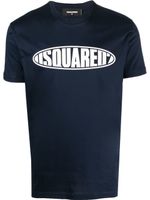 DSQUARED2 t-shirt à logo imprimé - Bleu