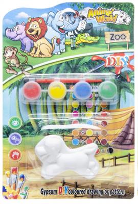 LG Imports schilderset Hond junior wit 6 delig LG Imports schilderset Hond junior wit 6 delig