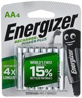 Energizer Nimh Aa 1,2 V Power Plus 2000 mAh oplaadbare stillo-batterijen (4 stuks)