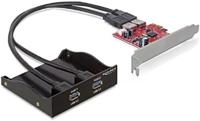 Delock Frontpaneel 2 x USB 3.0 incl. PCI Express kaart