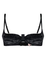 Agent Provocateur soutien-gorge Kati à bonnets à armatures - Noir