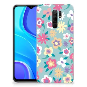 Xiaomi Redmi 9 TPU Case Flower Power